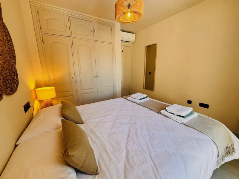 Bedroom 1 with a king-size bed