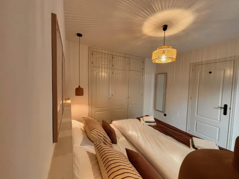 Bedroom 2 with built-in wardrobes