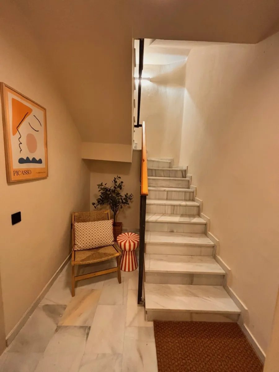 Hall with the staircase