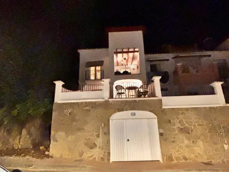 The house at night